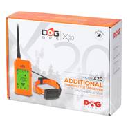 Collier de rechange GPS X20 de Dogtrace, collier supplémentaire, émetteur/récepteur supplémentaire pour appareil de localisation des chiens