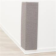 Griffoir XXL pour chat, pour les murs, les angles de pièces, tapis en sisal, 38x75 cm, gris