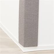 Griffoir XXL pour chat, pour les murs, les angles de pièces, tapis en sisal, 38x75 cm, gris