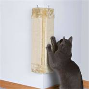 Griffoir pour chat, pour les angles de pièce, tapis en sisal, 23x49 cm, naturel/beige