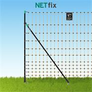 Entretoise robuste "NetFix" VOSS.farming, en fibre de verre, pour hauteur de filet jusqu"à 65 cm