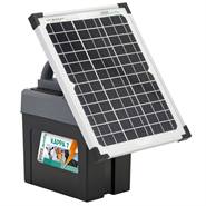 Kit complet de clôture électrique "KAPPA 7 SOLAR" de VOSS.farming + batterie 12V + panneau solaire 12W