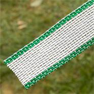 Ruban de clôture électrique VOSS.farming, 200 m, 40 mm, 10x0,40 HPC/Ultra, blanc-vert