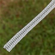 Ruban de clôture électrique « CLASSIC », 200 m, 10 mm, 4 x acier inoxyable 0,16, blanc