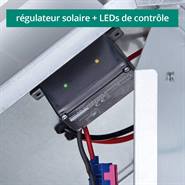 Kit VOSS.farming : Système à énergie solaire 55 W pour électrificateurs12 V + boîtier de transport