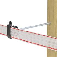 10x isolateurs de ruban "Clip", jusqu'à 40 mm, 220 mm, filetage à bois