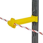 25 x isolateurs écarteurs pour clôture permanente, jaune
