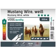 MustangWire, fil pour chevaux de VOSS.farming, 200 m, blanc