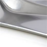 Pelle en aluminium Bison, avec bord en acier riveté