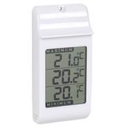 Thermomètre numérique maxi-mini de Kerbl, blanc