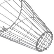 Mangeoire à corbeille, pour fourrage pour volailles - Râtelier avec support de suspension, 50 cm