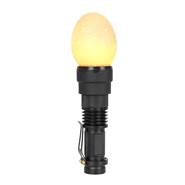 Lampe mire-œufs à LED de Kerbl, lampe de contrôle des œufs avec deux embouts pour des tailles d"œufs à partir de 18mm