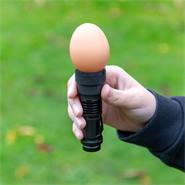 Lampe mire-œufs à LED de Kerbl, lampe de contrôle des œufs avec deux embouts pour des tailles d"œufs à partir de 18mm