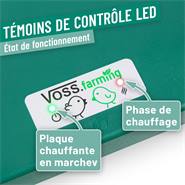 Plaque chauffante pour poussins "VD35" de VOSS.farming - Élevage des poussins, 35 x 35 cm, 30W