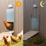 Kit : Portier automatique Poultry Kit VOSS.farming avec trappe 300 x 400 mm