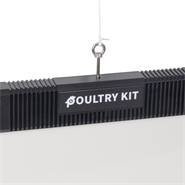 Kit : Portier automatique Poultry Kit VOSS.farming avec trappe verrouillable 250 x 320 mm
