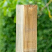 Piquet carré 7 x 7 x 180cm, poteau en bois de pin, imprégné en autoclave