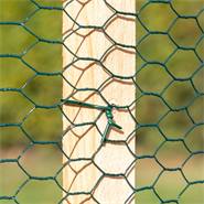 9x piquet de clôture VOSS.garden, en hêtre, 45 cm, piquet de plantation, tuteur pour plantation, 2,7 x 2,7 cm