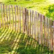9x piquet de clôture VOSS.garden, en hêtre, 90 cm, piquet de clôture et de plantation, 2,7 x 2,7 cm