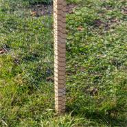 25x piquet de clôture VOSS.garden, en hêtre, 130 cm, piquet de clôture et de plantation, 2,7 x 2,7 cm