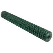 Kit de clôture pour jardin de VOSS.farming: Grillage à volière 10 m x 100 cm, vert + 8x piquets métalliques