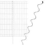Spirale de rechange VOSS.farming, clôture à barreaux, pour la fixation d’éléments de clôture, 90 cm