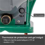 Abreuvoir chauffant « Thermo P25-230V plus » de VOSS.farming avec chauffage auxiliaire pour conduites, 72 W