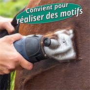 Tondeuse pour chevaux VOSS.farming "easyCUT pro", bleu