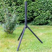 Support pour maison d"oiseaux "Norre" de VOSS.garden, en pin, noir, env. 90 cm