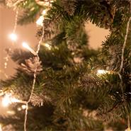 Parure à LED pour arbre  VOSS.garden, guirlande lumineuse pour sapin de Noël, 8 brins de 2m, 200 LED