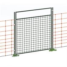 Portillon pour filets de clôture électrique, électrifiable, kit complet, 105 cm