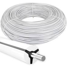 Fil MustangWire, horsewire de VOSS.farming, 400 m, blanc Fil MustangWire, horsewire de VOSS.farming, 400 m, blanc