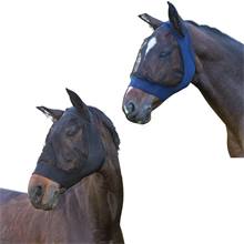Masque de protection anti-mouches FinoStretch pour poneys et chevaux