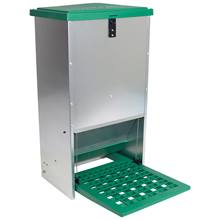 Feedomatic - mangeoire automatique avec alimentation par pédale pour 20 kg de nourriture au maximum