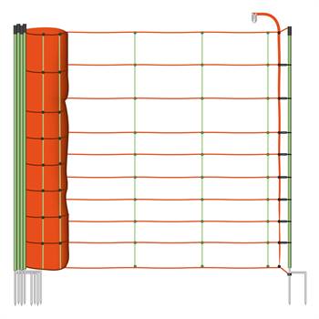 Filet de clôture combiné Euro de VOSS.farming, 50 m, 106 cm, 2 pointes