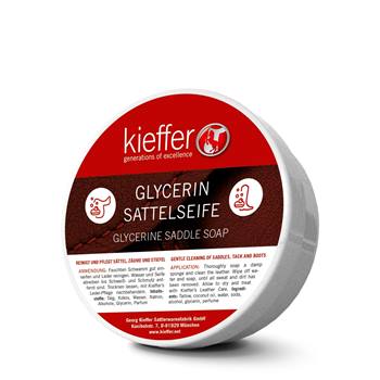 Savon pour selle à la glycérine, Kieffer, 200 g