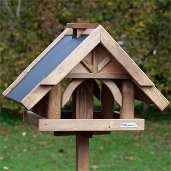 « Herte » de VOSS.garden - maison pour oiseaux de qualité supérieure, avec support