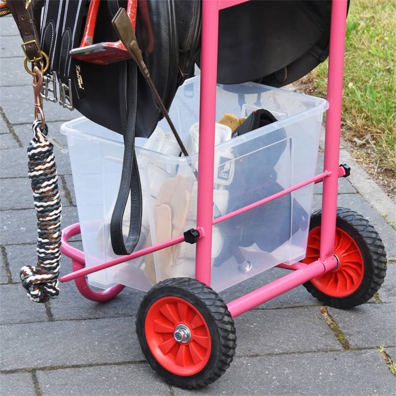 Chariot porte-selle Apollo de VOSS.farming, avec support boîte de  toilettage