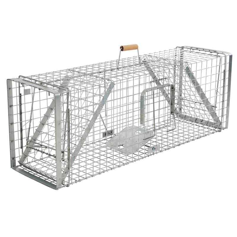 Piege Pour Animaux Vivants Piege Cage Pour Blaireaux Et Renards 33 X 40 X 118 Cm