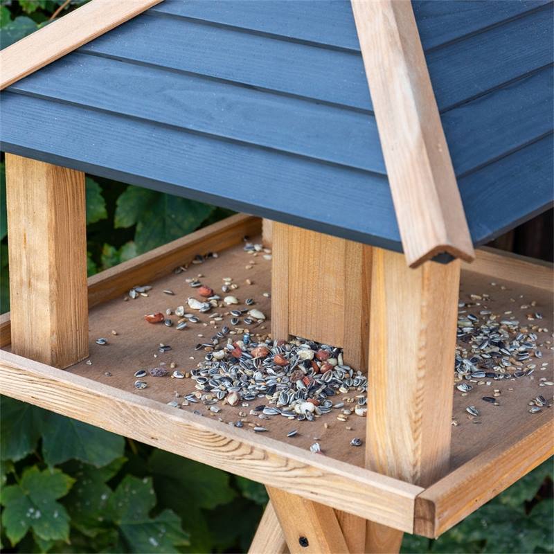 Mangeoire à oiseaux avec construction robuste en cèdre rouge de PINEBUSH  HOME AND GARDEN