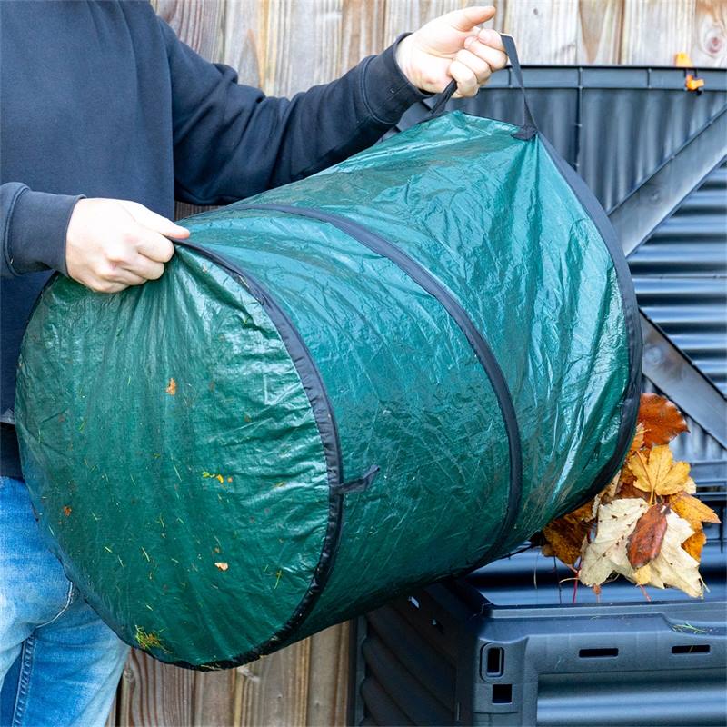 Sac pop’up de jardin à déchets végétaux 85 L résistant | Oviala
