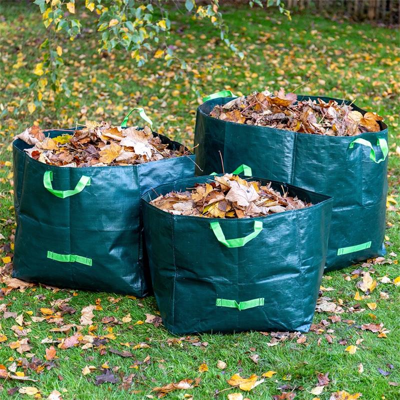 Lot de 3 sacs pour déchets de jardin, déchets végétaux VOSS.garden
