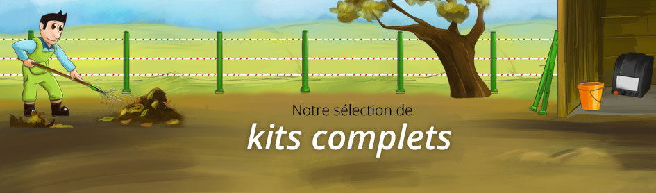 Kits clôture animaux sauvages