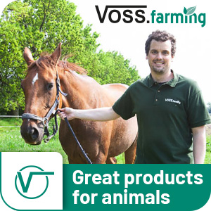 Tondeuse pour chevaux profiCUT de VOSS.farming (bleu)